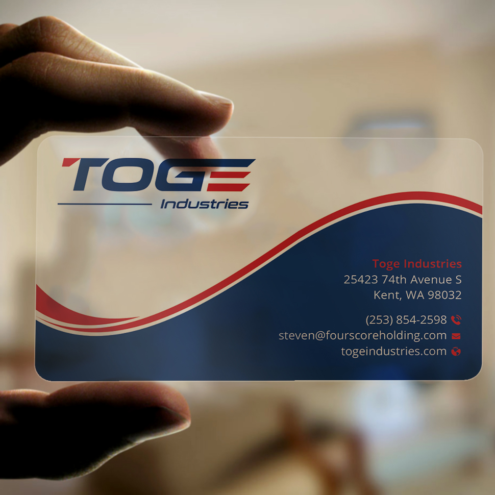 Business Card Design by DesignShout for Fourscore Holding Inc | Design #30194360