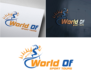 Logo Design by Om Namah Shivay for World of Sport Tours | Design #30164843