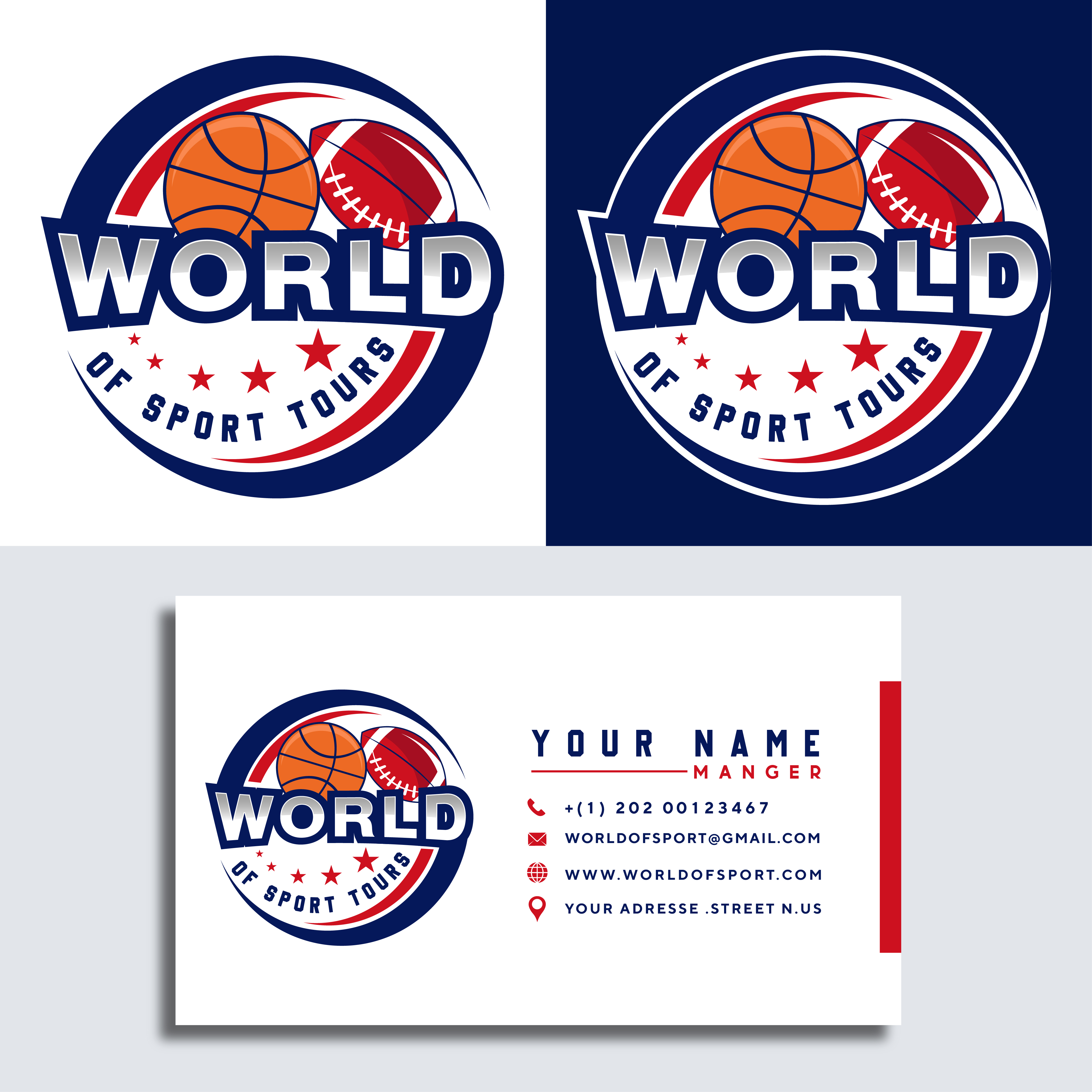 Logo-Design von sarrita für World of Sport Tours | Design #30161079