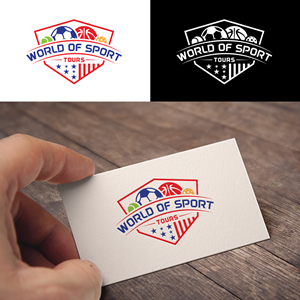 Logo Design by RA-bica for World of Sport Tours | Design: #30168539