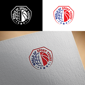 Logo Design by RA-bica for World of Sport Tours | Design: #30168542