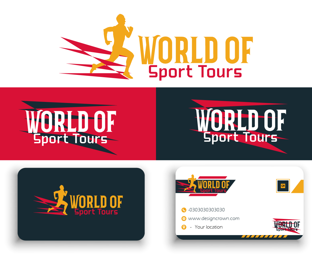 Logo Design by Bleoca Gabriel for World of Sport Tours | Design #30164160