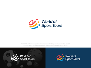 Logo Design by COLOUR CREATIVE for World of Sport Tours | Design: #30174062