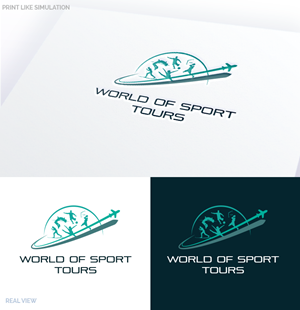 Logo Design by Anthony for World of Sport Tours | Design: #30160466