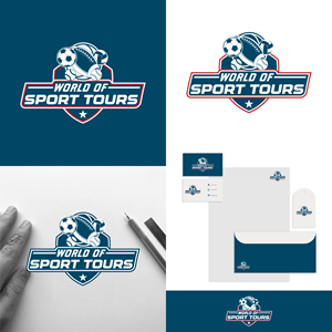 Logo Design by Jroeh_Studio for World of Sport Tours | Design: #30169540