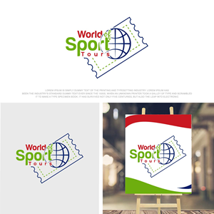 Logo Design by fly  design for World of Sport Tours | Design: #30170197
