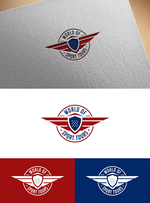 Logo Design by fly  design for World of Sport Tours | Design: #30170200