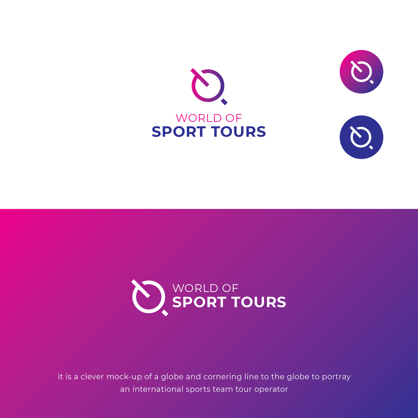 Logo Design by nandkumar for World of Sport Tours | Design #30164477