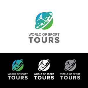 Logo Design by Rajib Bhattacharya for World of Sport Tours | Design: #30190104