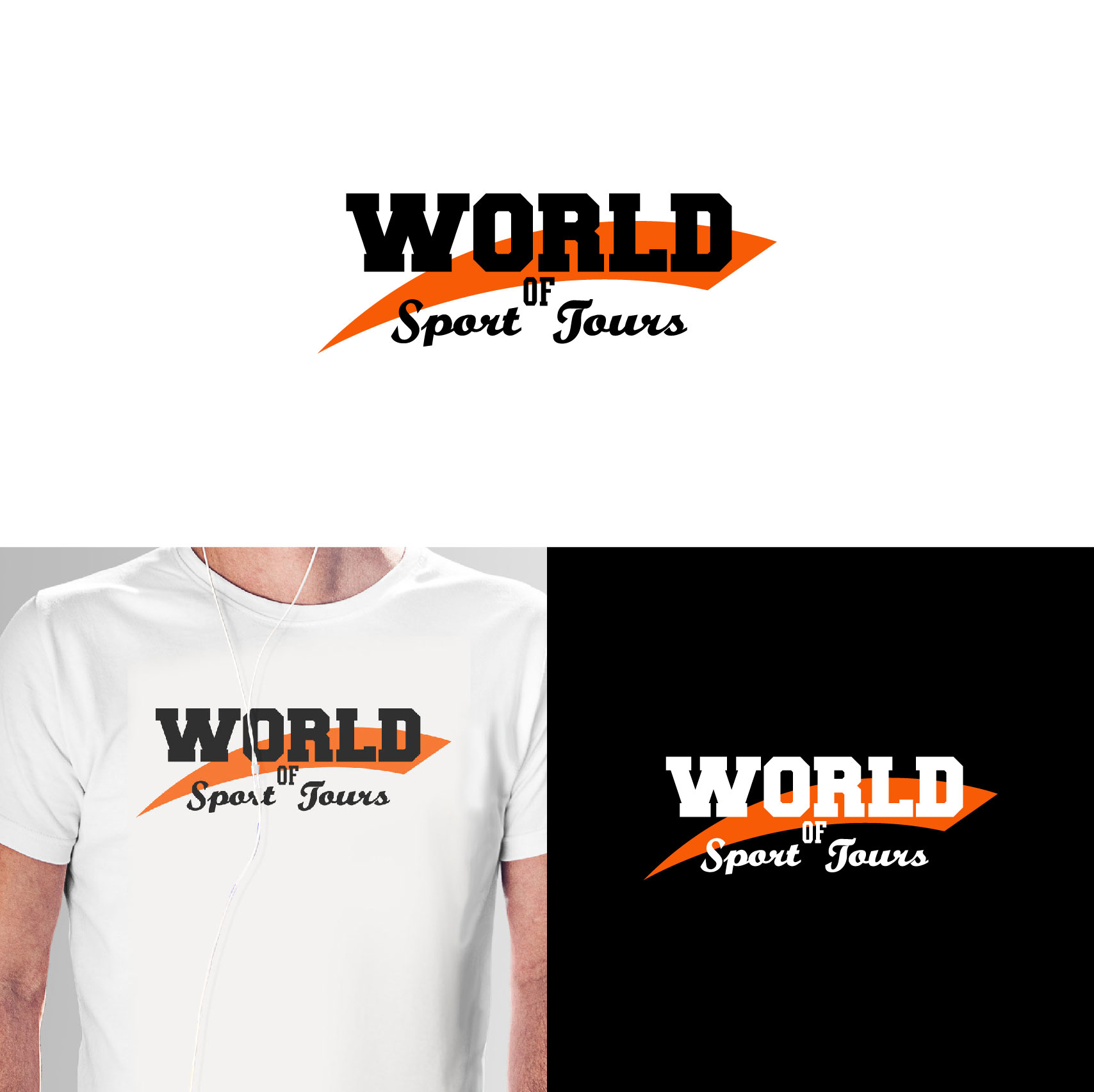 Logo Design by 4tech services for World of Sport Tours | Design #30162281