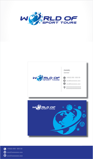 Logo Design by zebronicgraphic for World of Sport Tours | Design: #30160447