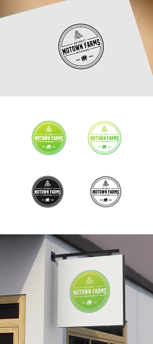 Logo Design by SK art_pro for Motown Farms | Design: #30163315