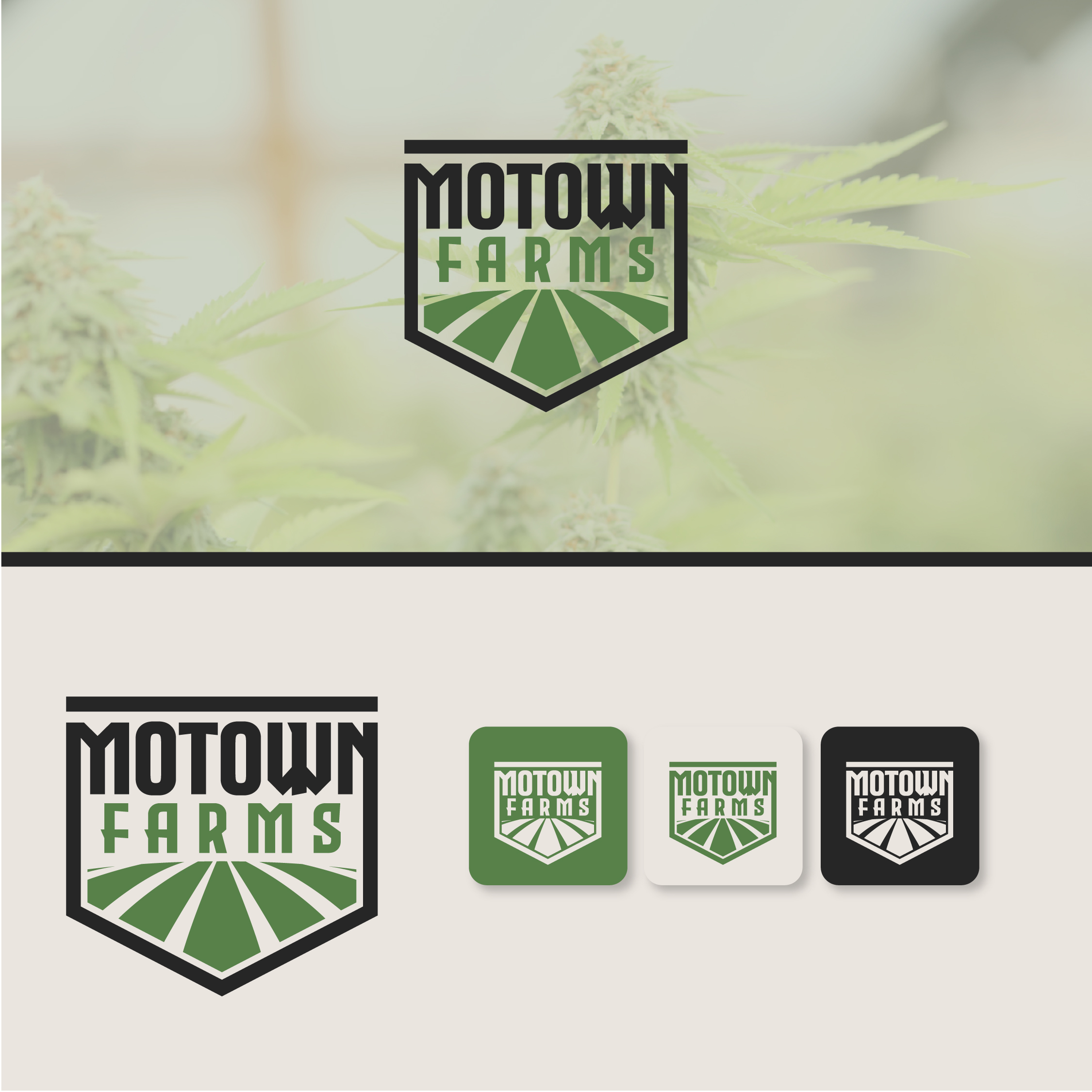 Logo Design by zero creative for Motown Farms | Design #30162855