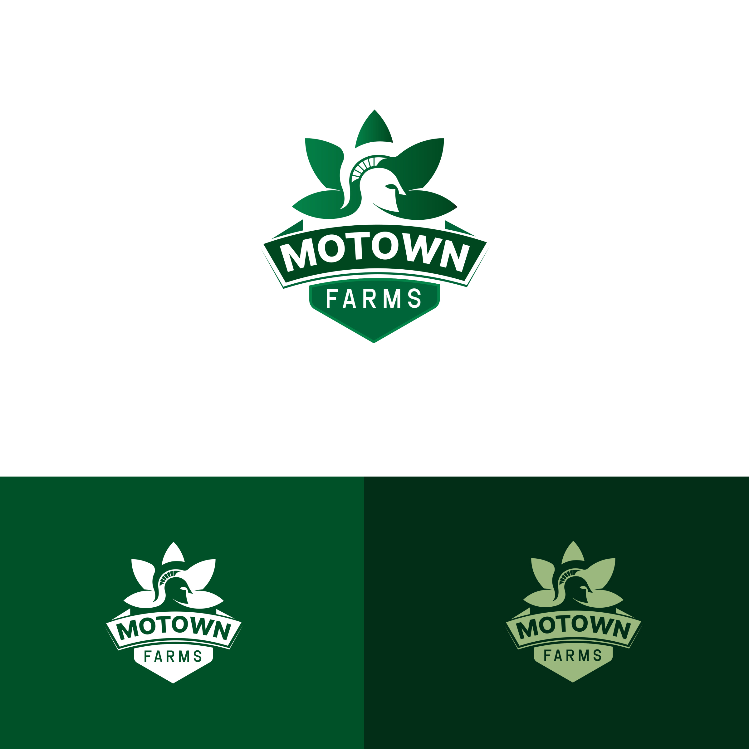 Logo Design by Logooos for Motown Farms | Design #30203220