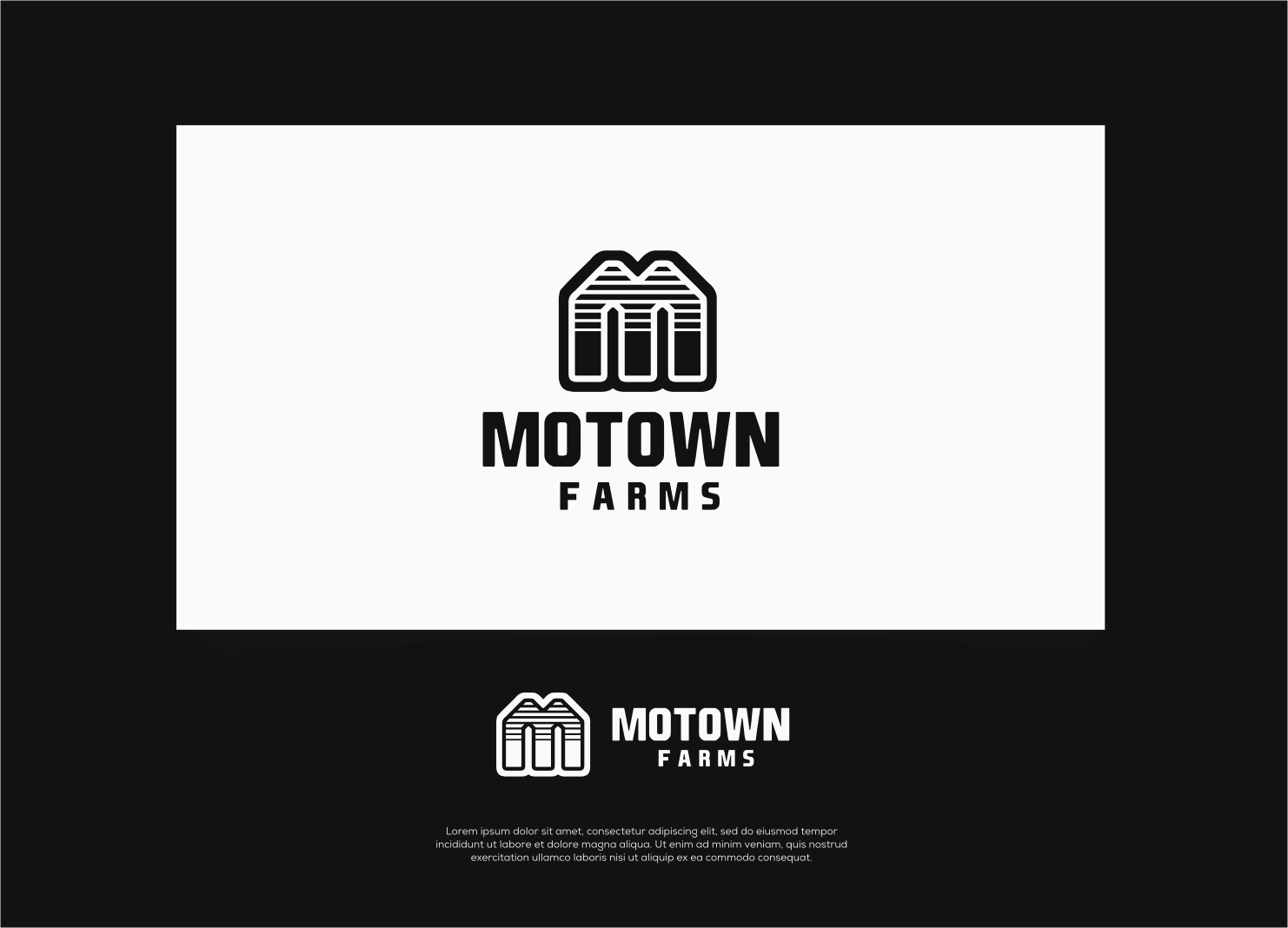 Logo Design by CKS d e s i g n for Motown Farms | Design #30162389