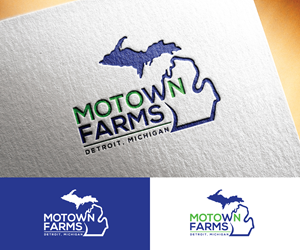 Logo Design by step forward 2 for Motown Farms | Design: #30168735