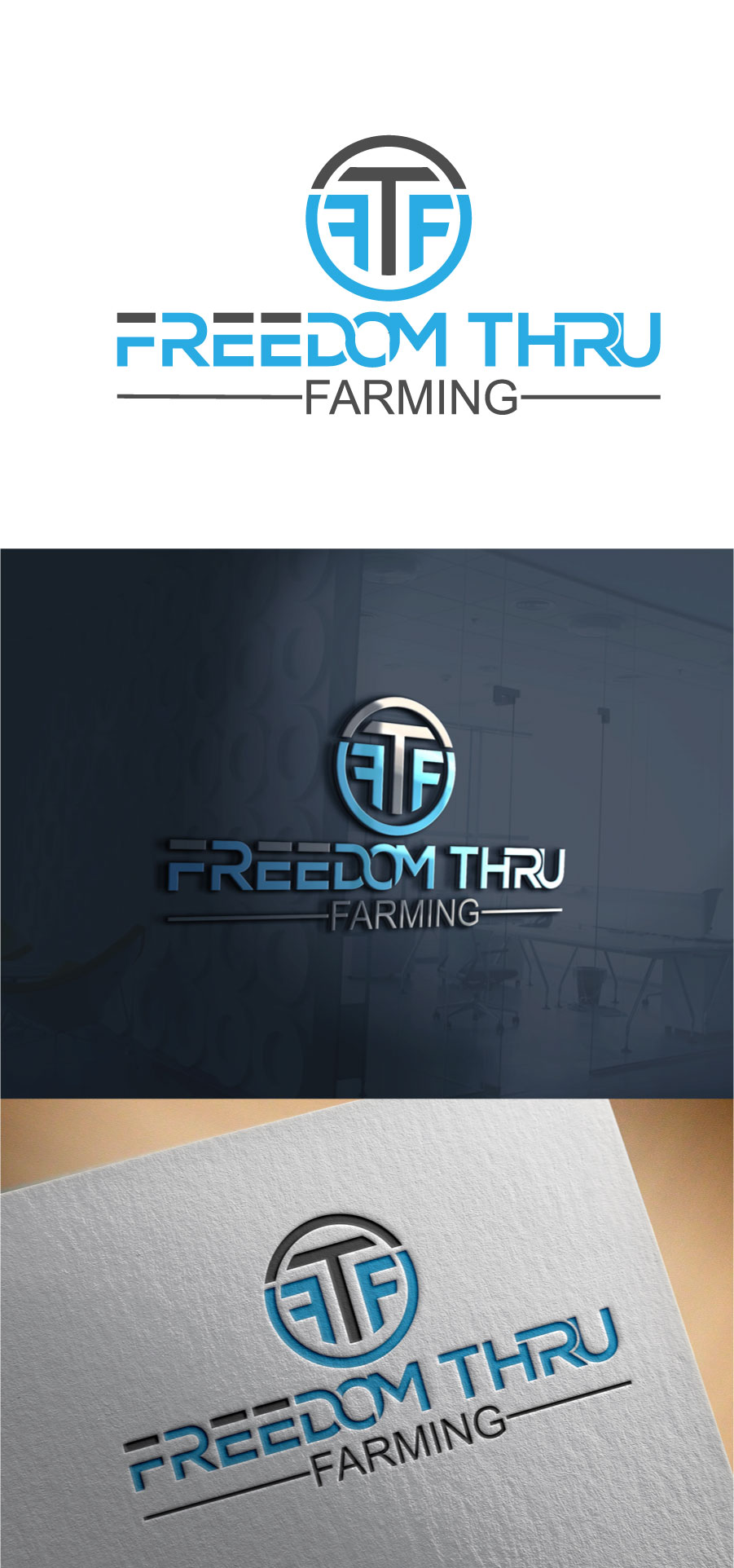 Logo Design by MH@Designer for Freedom thru Farming | Design #30227915