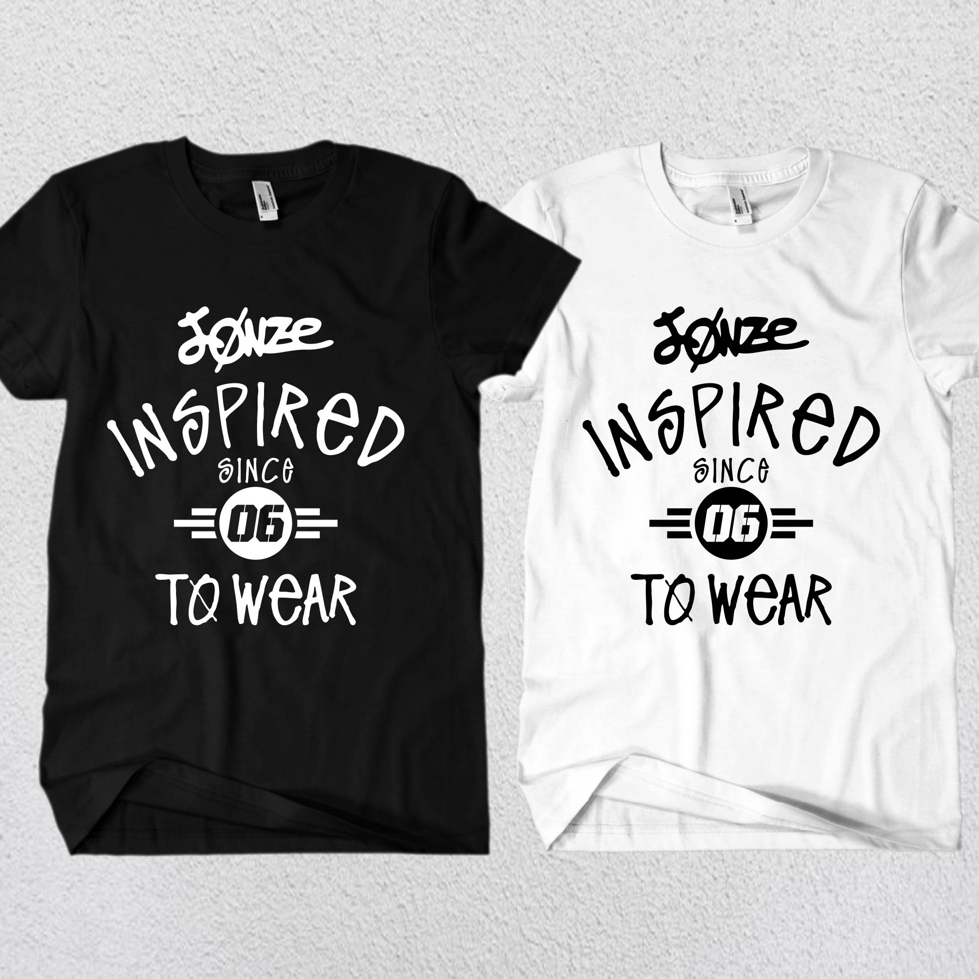T-shirt Design by Rheanza for Jonze clothing | Design #30182111