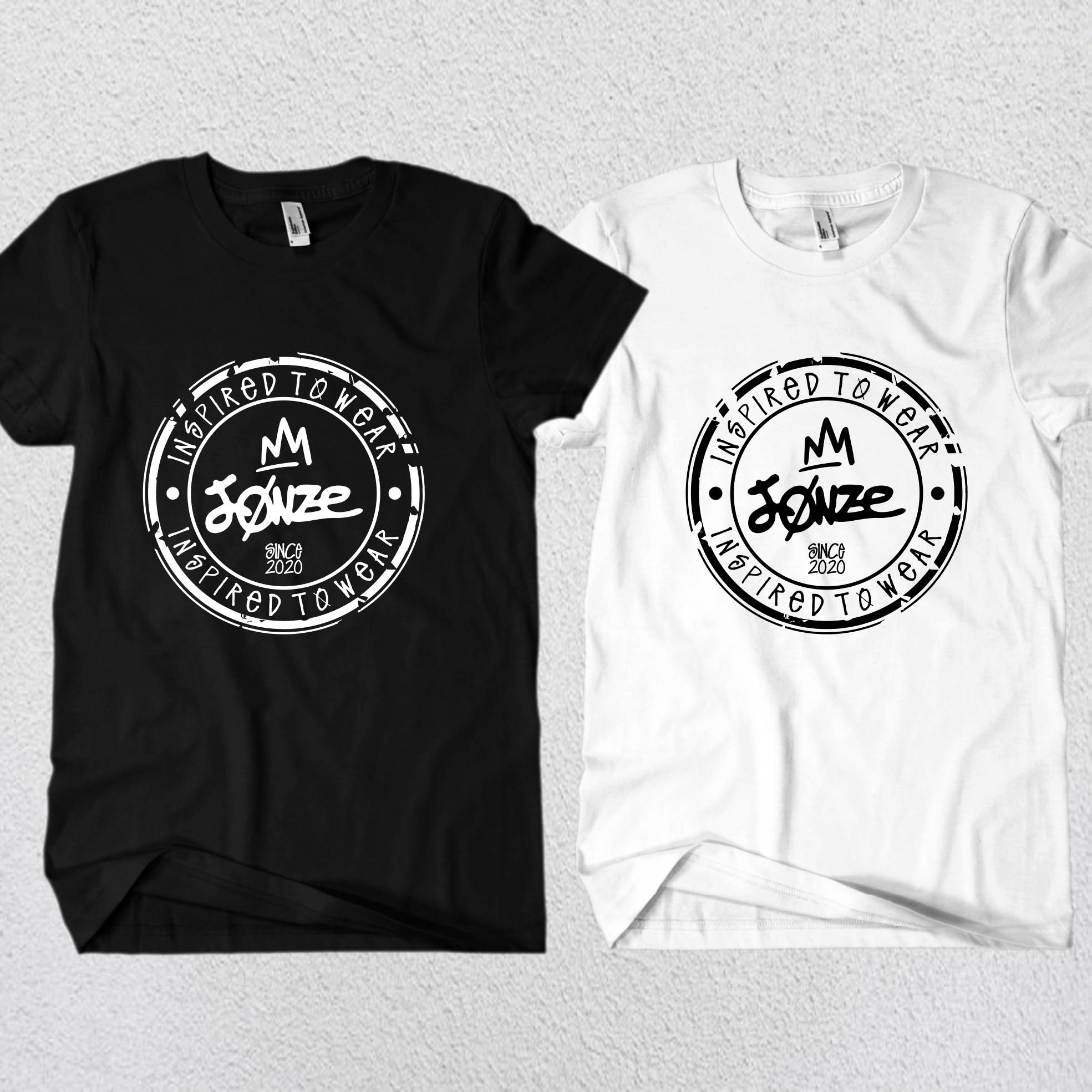 T-shirt Design by Rheanza for Jonze clothing | Design #30182112