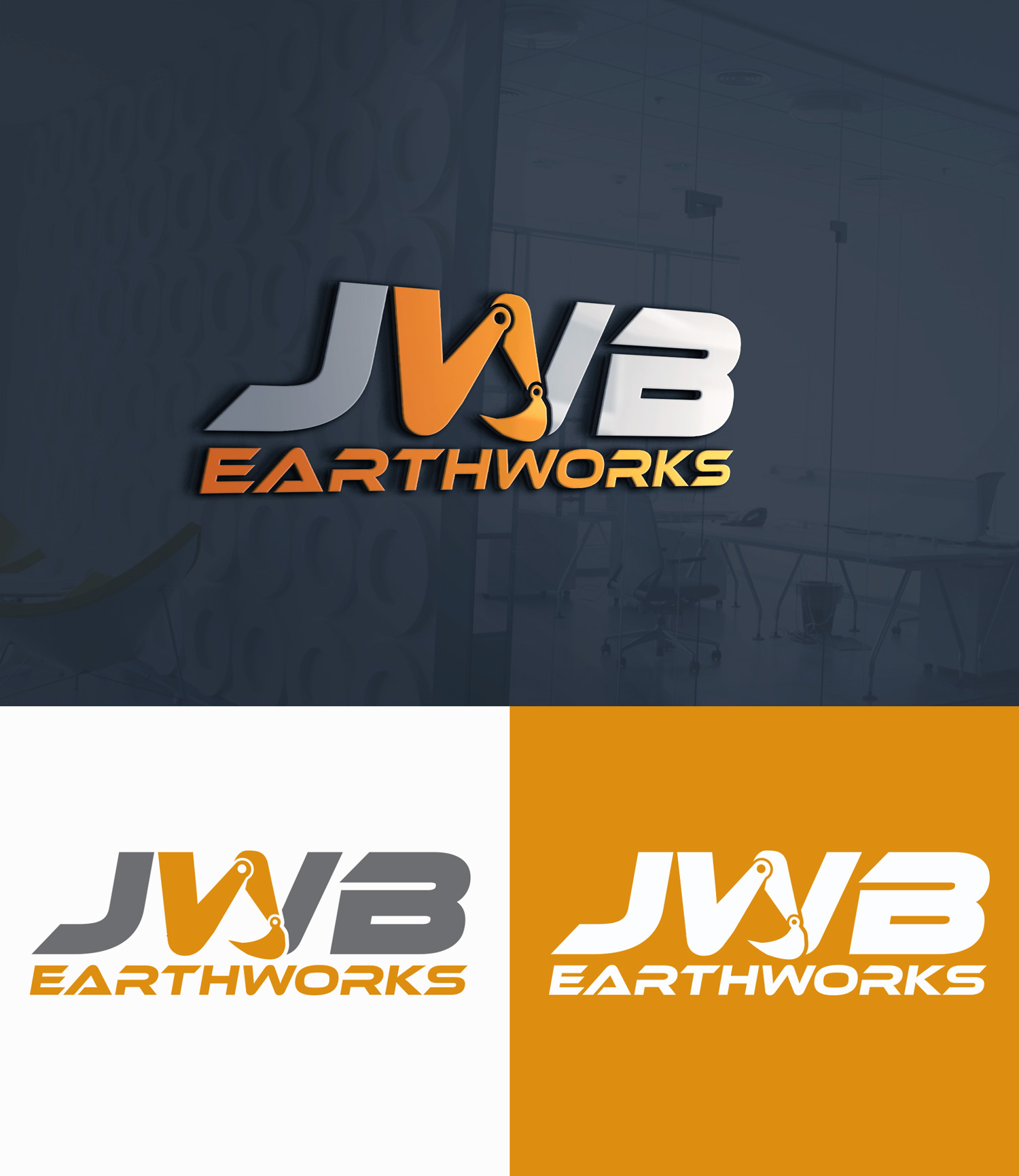 Design de Logo par M Art & Design pour JWB EARTHWORKS | Design #30177911