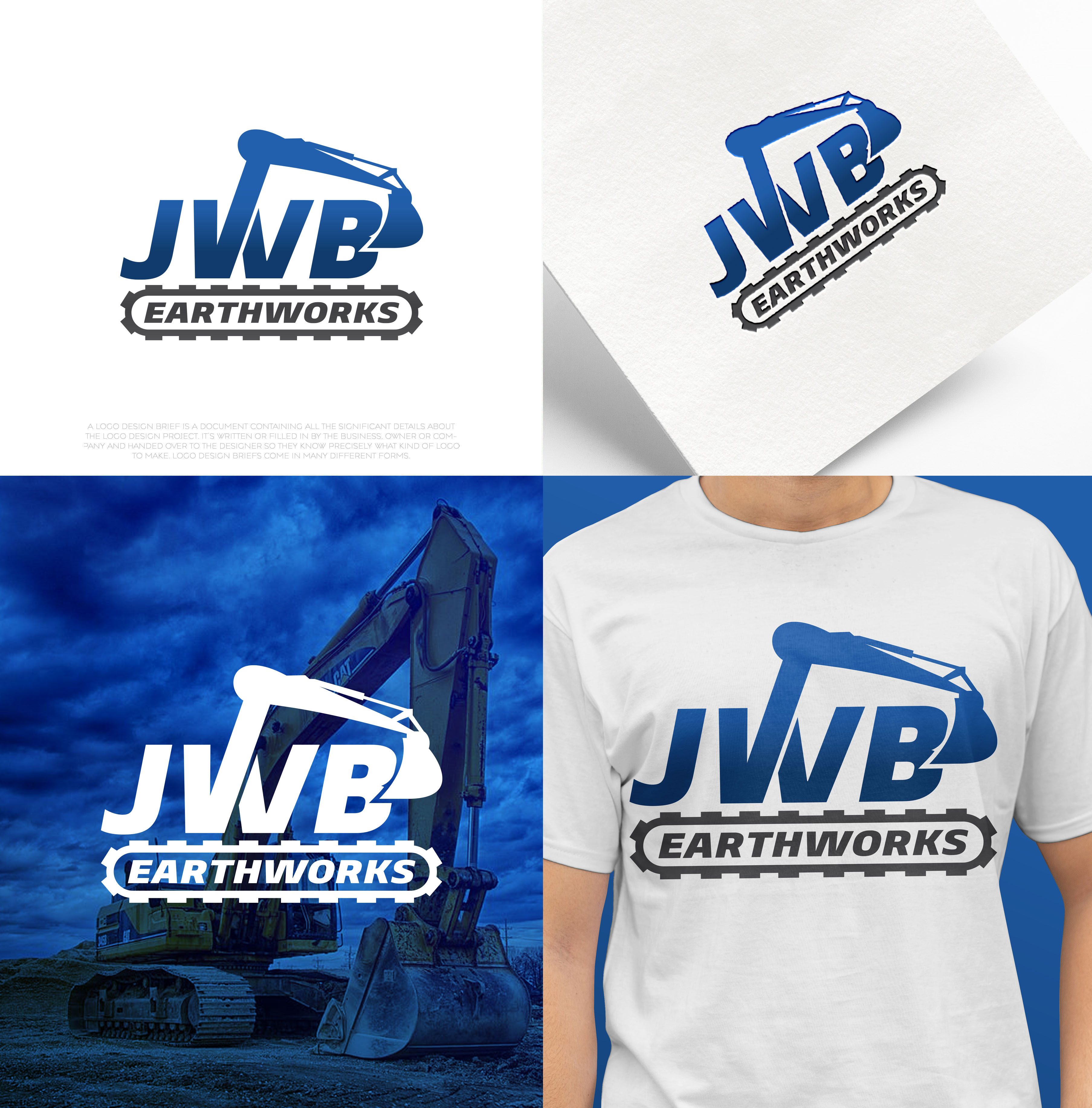 Design de Logo par aexoagency pour JWB EARTHWORKS | Design #30165740
