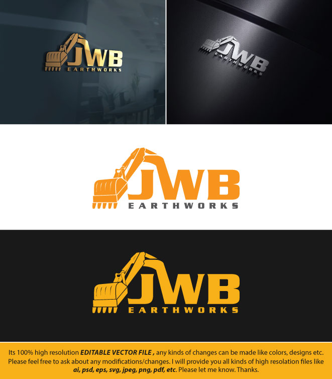 Design de Logo par JulienneBalma pour JWB EARTHWORKS | Design #30172118