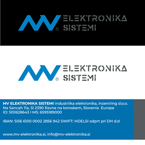 Logo Design by S.H Designs for MV ELEKTRONIKA SISTEMI d.o.o. | Design: #30171034