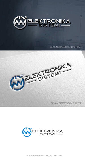 Design de Logo par zebronicgraphic pour MV ELEKTRONIKA SISTEMI d.o.o. | Design : #30170348