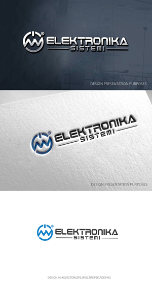 Design de Logo par zebronicgraphic pour MV ELEKTRONIKA SISTEMI d.o.o. | Design : #30173315