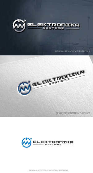 Design de Logo par zebronicgraphic pour MV ELEKTRONIKA SISTEMI d.o.o. | Design : #30173317