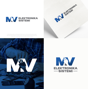 Logo Design by aexoagency for MV ELEKTRONIKA SISTEMI d.o.o. | Design: #30167440