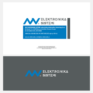 Logo Design by DesignFirst for MV ELEKTRONIKA SISTEMI d.o.o. | Design: #30168359