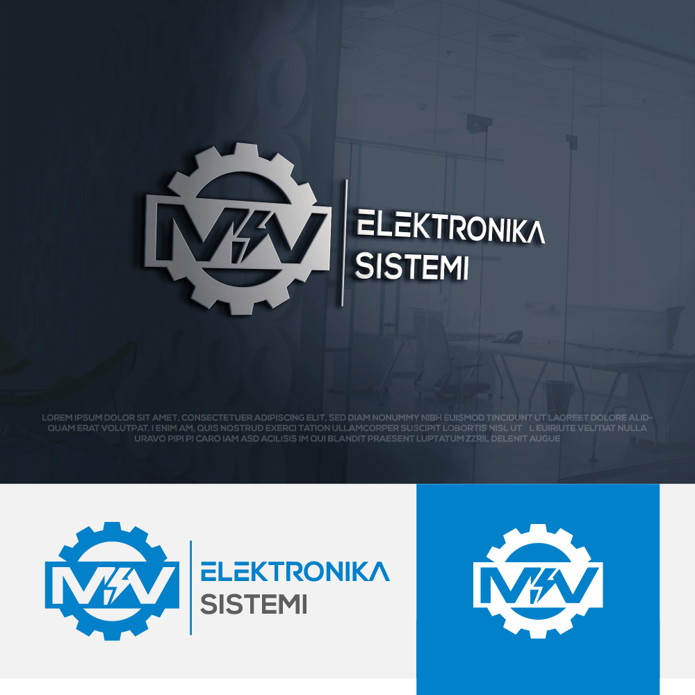 Logo Design by Ayub Zafar for MV ELEKTRONIKA SISTEMI d.o.o. | Design #30184244