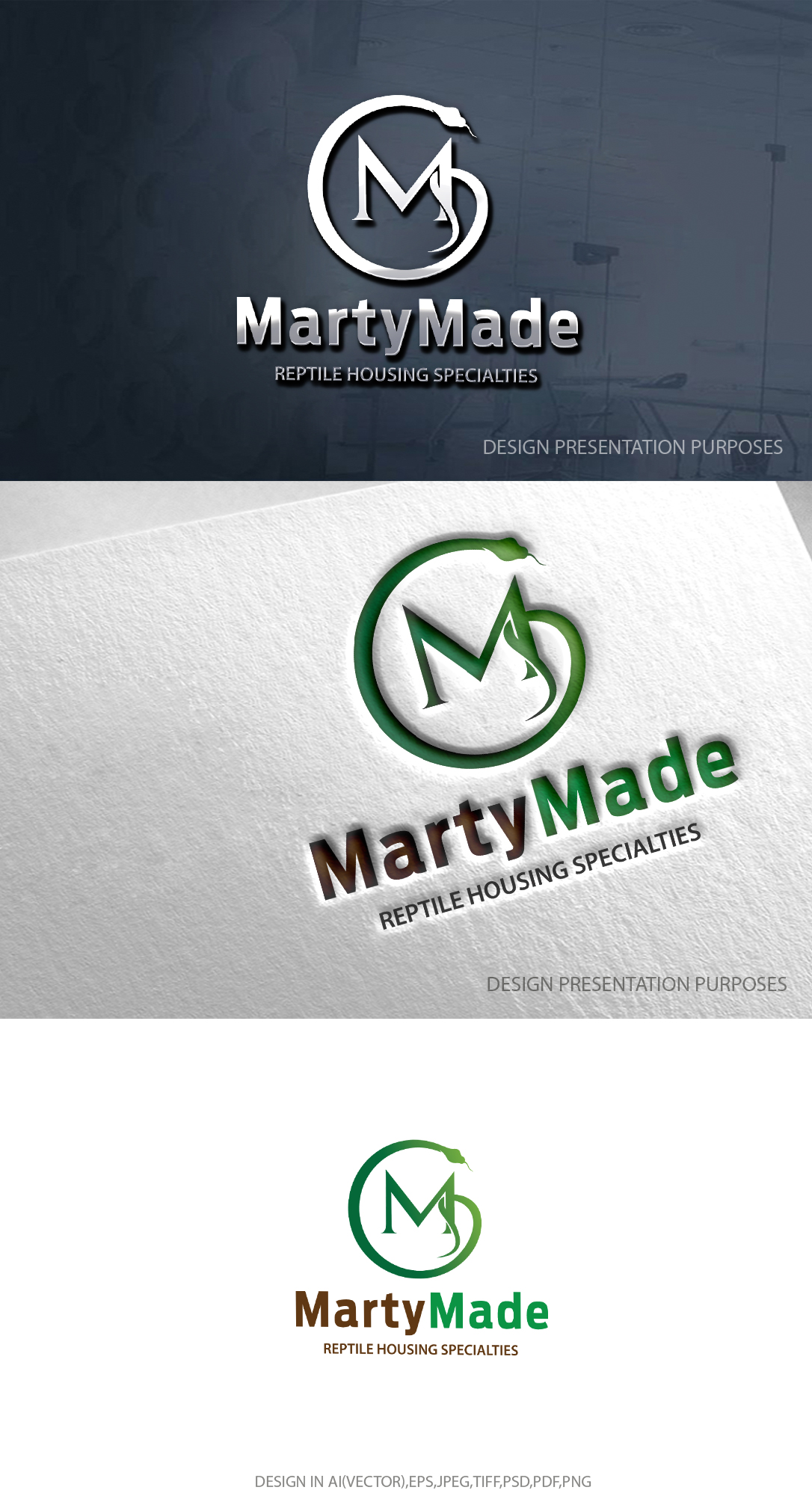 Diseño de Logo por zebronicgraphic para Vivarium Design Innovations,LLC | Diseño #30168495