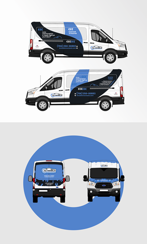 Car Wrap Design by GDB Logo