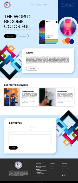 Squarespace Design by Thinkssoft
