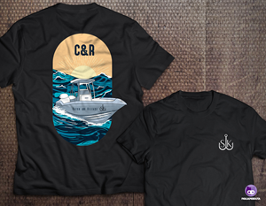 Design de T-shirt par FigliaPerduta pour SK Fishing Charters | Design : #30173646