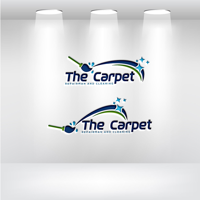 Logo Design by Cliping_path for The Carpet Repairman and Cleaning | Design #30182333