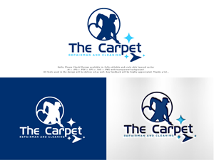 Logo Design by Cliping_path for The Carpet Repairman and Cleaning | Design: #30182824
