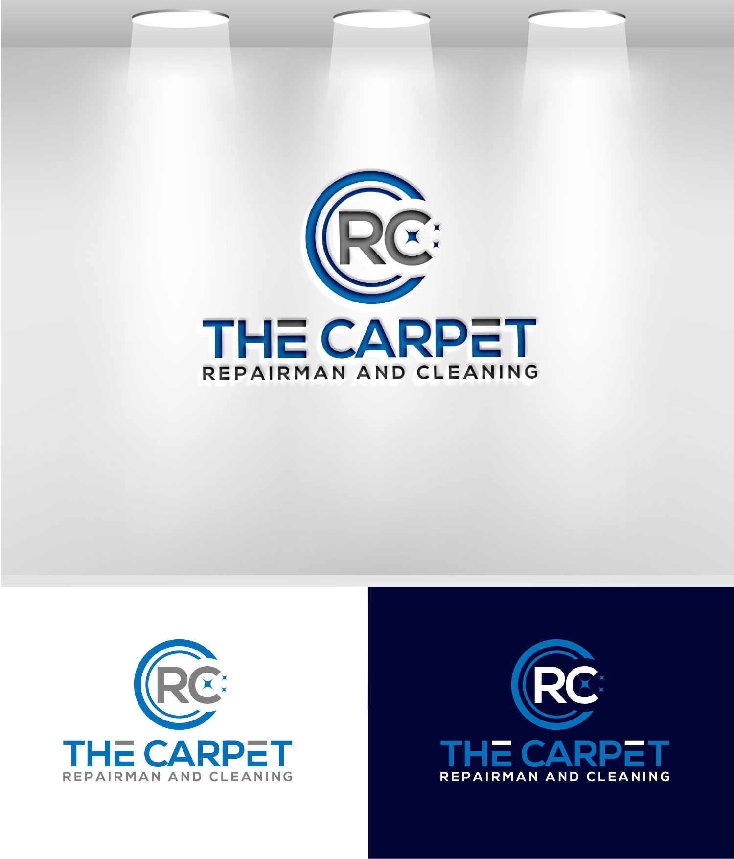 Logo Design by Mi Design1 for The Carpet Repairman and Cleaning | Design #30170479
