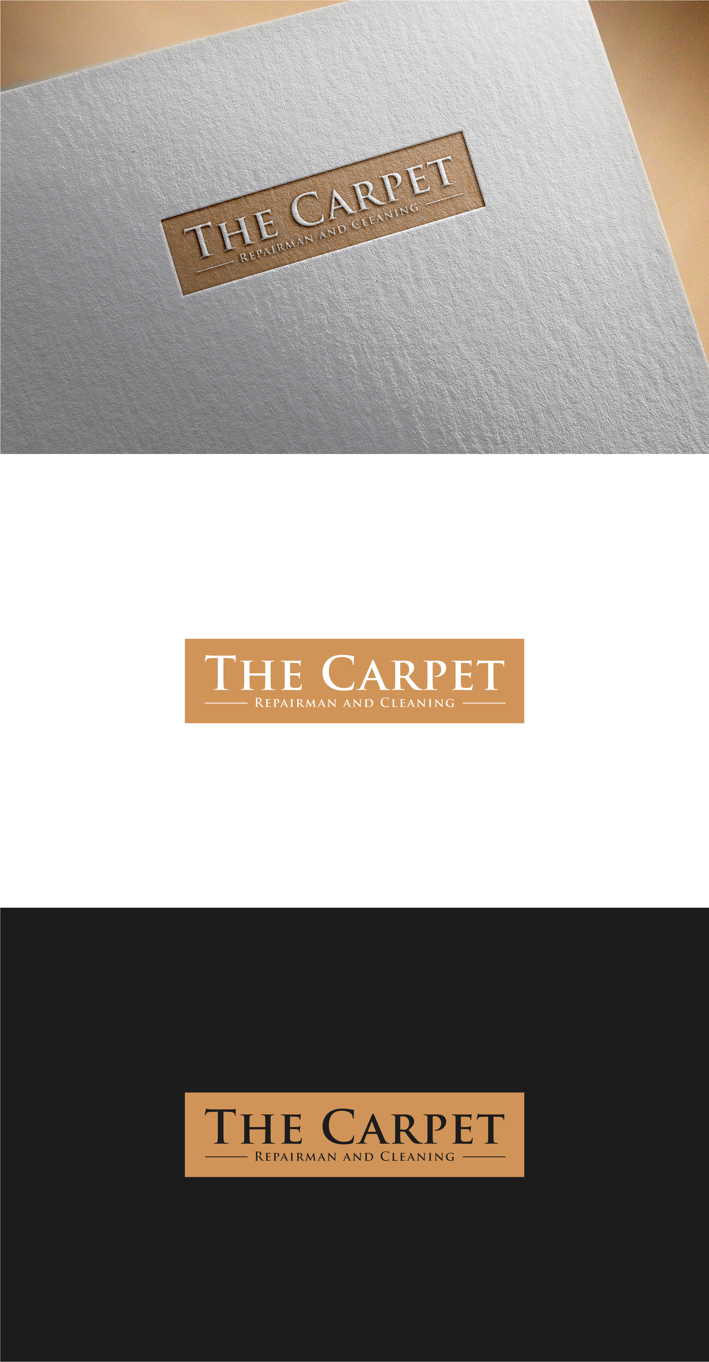Logo Design by RKsharma for The Carpet Repairman and Cleaning | Design #30168487