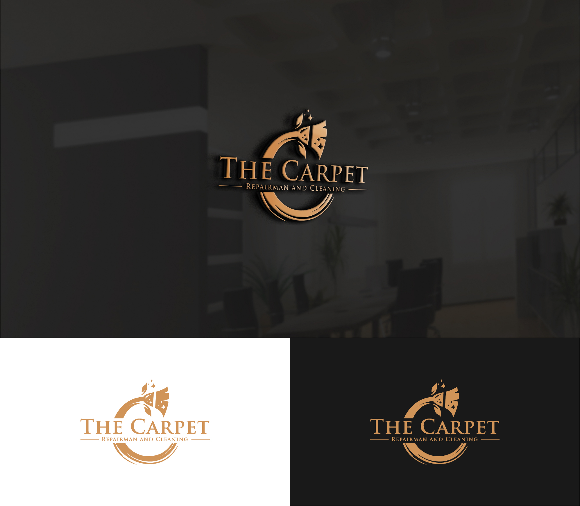 Logo Design by RKsharma for The Carpet Repairman and Cleaning | Design #30168543