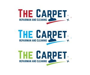 Logo Design by Hassanhz for The Carpet Repairman and Cleaning | Design: #30170435