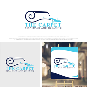 Logo Design by fly  design for The Carpet Repairman and Cleaning | Design: #30170567
