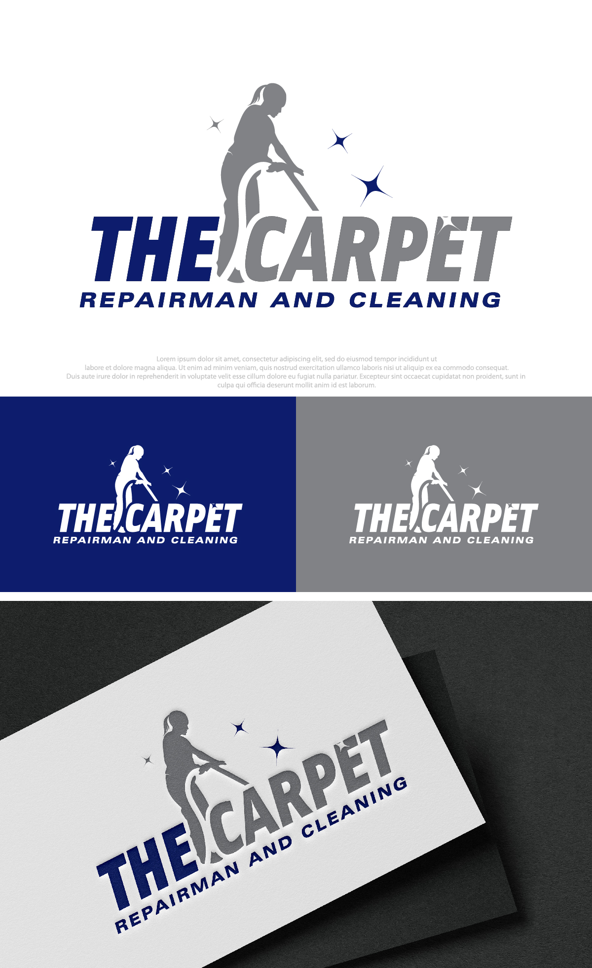 Logo-Design von DesignLima für The Carpet Repairman and Cleaning | Design #30177777