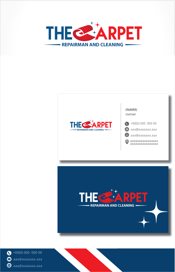 Logo Design by zebronicgraphic for The Carpet Repairman and Cleaning | Design #30170123