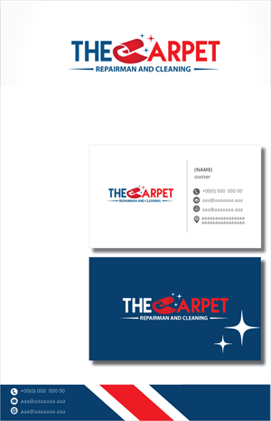 Logo Design by zebronicgraphic for The Carpet Repairman and Cleaning | Design: #30170123
