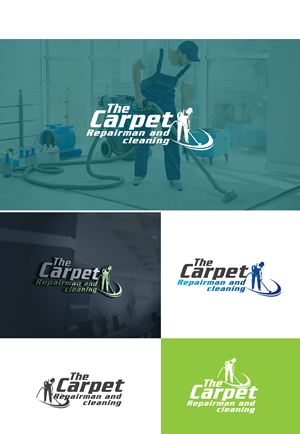 Logo Design by AL-BARAKAH for The Carpet Repairman and Cleaning | Design: #30168094