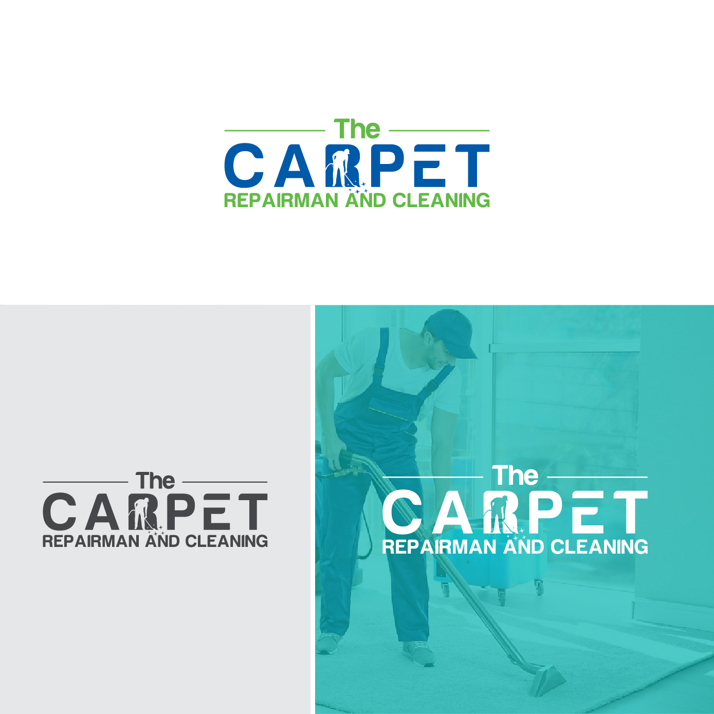 Logo-Design von AL-BARAKAH für The Carpet Repairman and Cleaning | Design #30168267