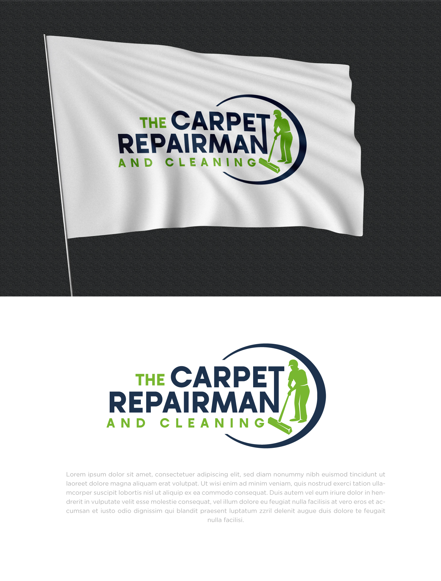 Logo-Design von Abdul 20 für The Carpet Repairman and Cleaning | Design #30169138